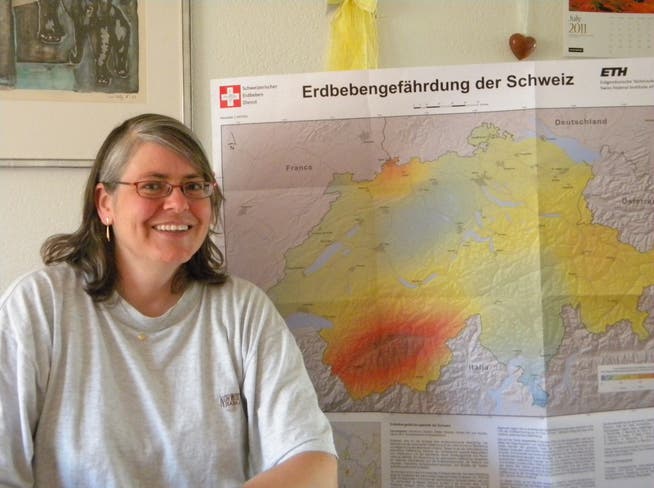 Geophysikerin Eva Spühler verpasst kein Erdbeben. FEI