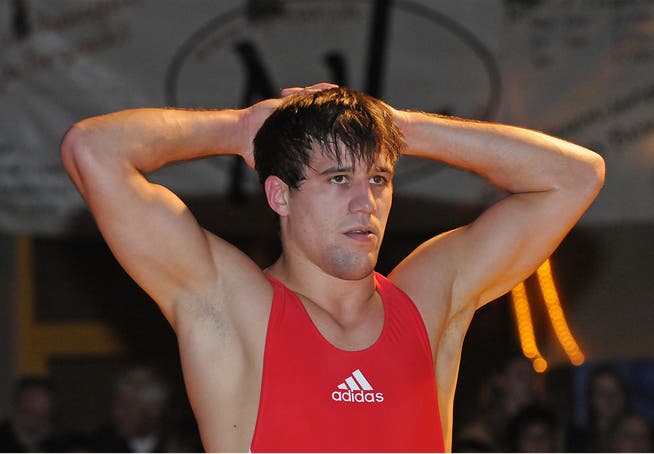 Olympiaringer Pascal Strebel, der in der Klasse bis 66 kg Greco vorgesehen ist, musste vor dem NLA-Finale leiden. WR