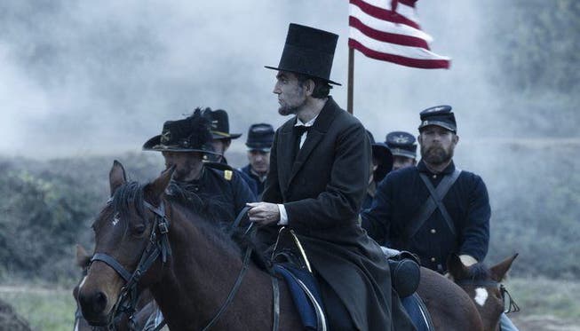 Daniel Day Lewis als Lincoln im Film von Stefen Spielberg