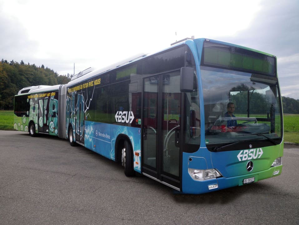 Hybrid-Testfahrzeuge auf dem Netz des Busbetriebs Solothurn und Umgebung