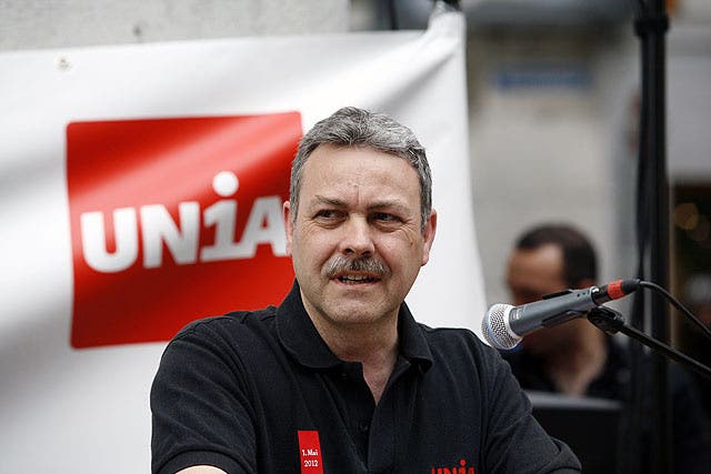  Markus Baumann, Präsident des kantonalen Gewerkschaftsbundes