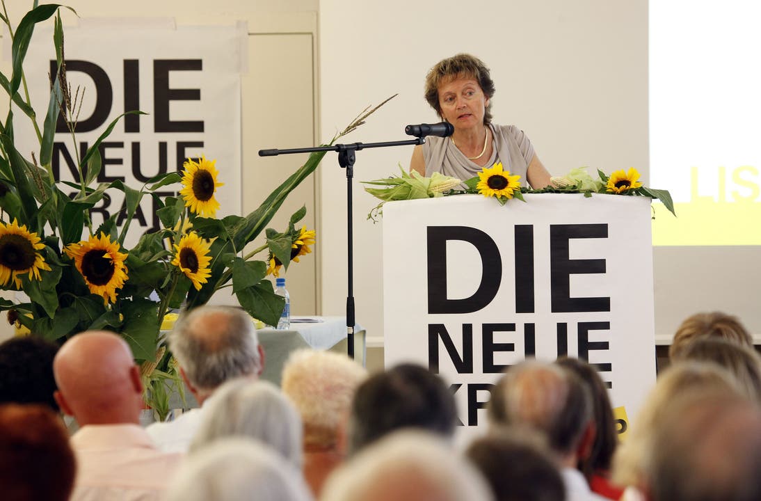 Wahlveranstaltung der BDP Kanton Solothurn mit BR Eveline Widmer-Schlumpf