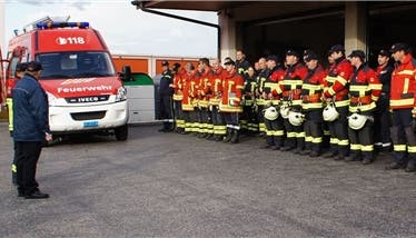 Zum Appell angetreten: Feuerwehrleute aus Oberbuchsiten, Niederbuchsiten und Kestenholz.