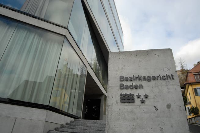 Das Bezirksgericht Baden (Symbolbild)