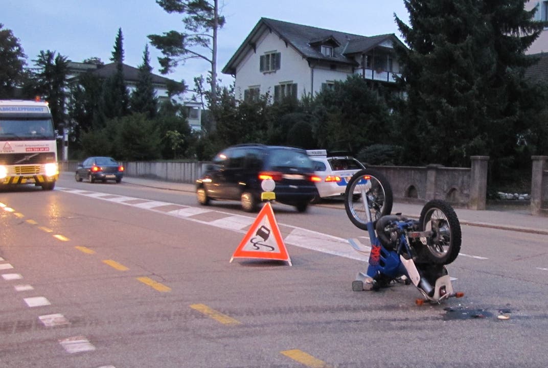 Motorradfahrer bei Unfall in Zofingen schwer verletzt