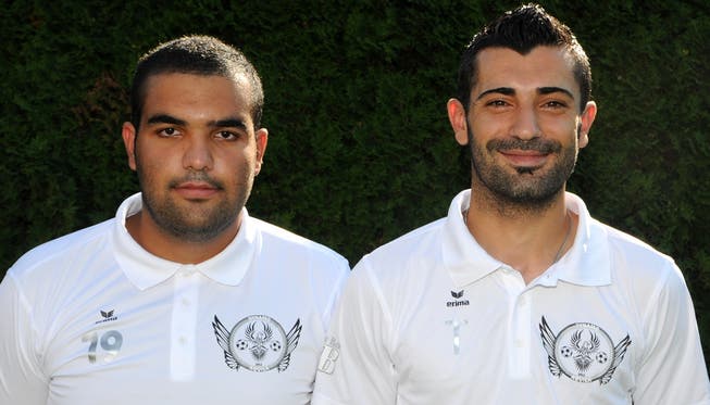 Brüder: Präsident Vedat Karakas (links) und Trainer Ayhan Karakas.