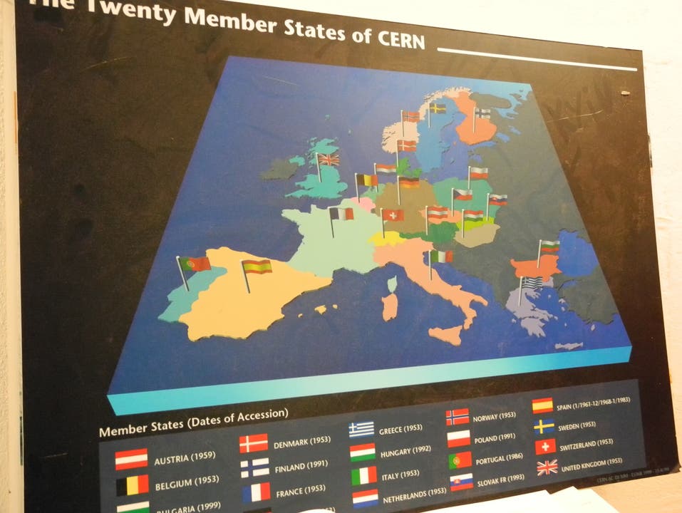 Die am CERN beteiligten Länder