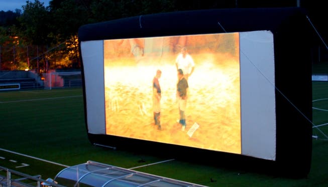 Eines der Open-Air-Kinos im August: Das Fussballstadion Esp