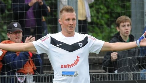 Silvan Widmer schoss das 3:2 für den FC Aarau.