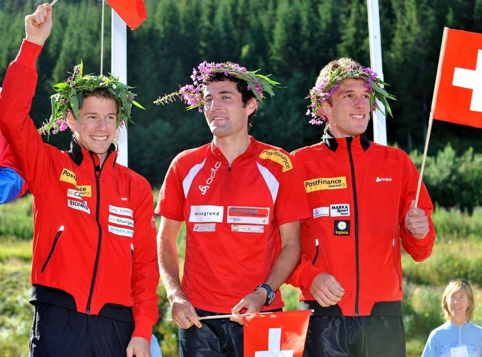 Die Schweizer bei der Orientierungslauf WM 2010 Trondheim
