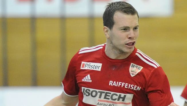 Der neue Captain des HSC Suhr Aarau: Der 25-jährige Mark Schelbert.