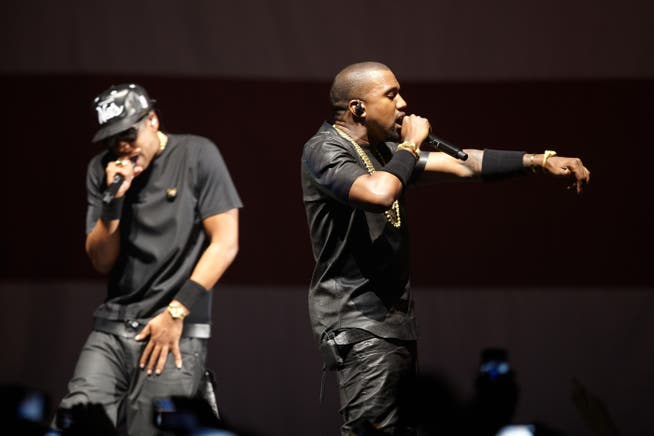 Jay-Z und Kanye West im Hallenstadion