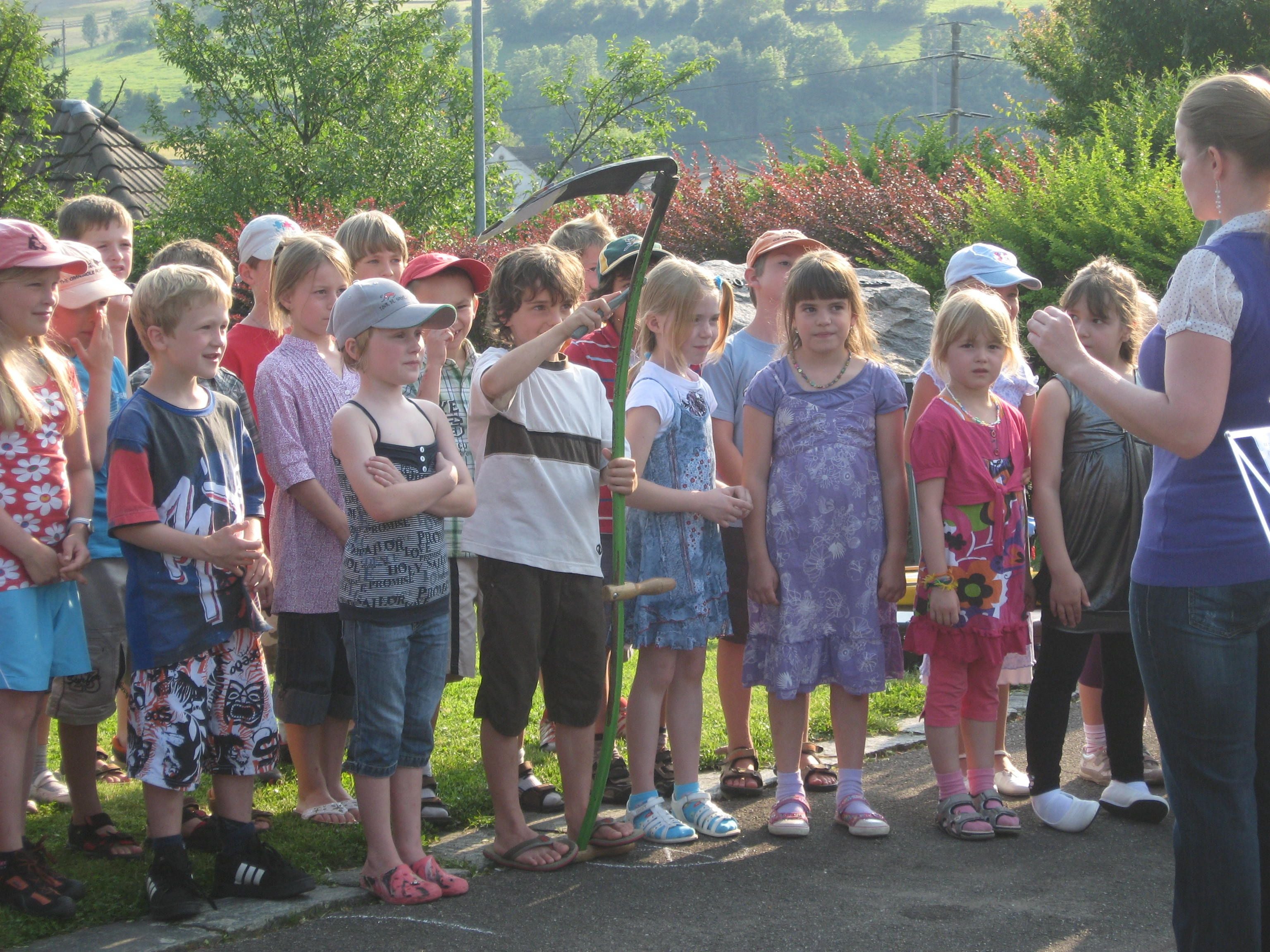 Bildstrecke - Vielfältige Kunst an der Schule Oeschgen