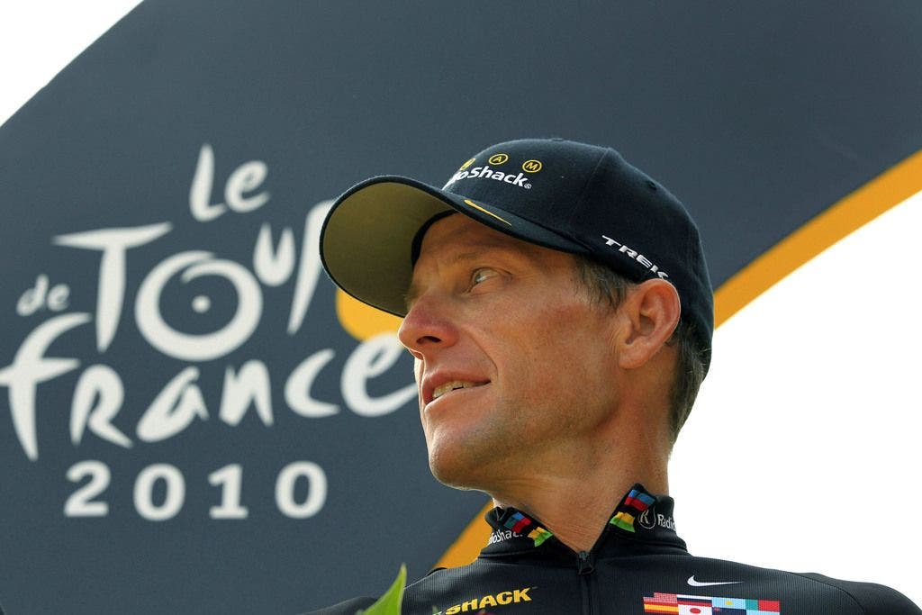 Lance Armstrong an der Tour 2010