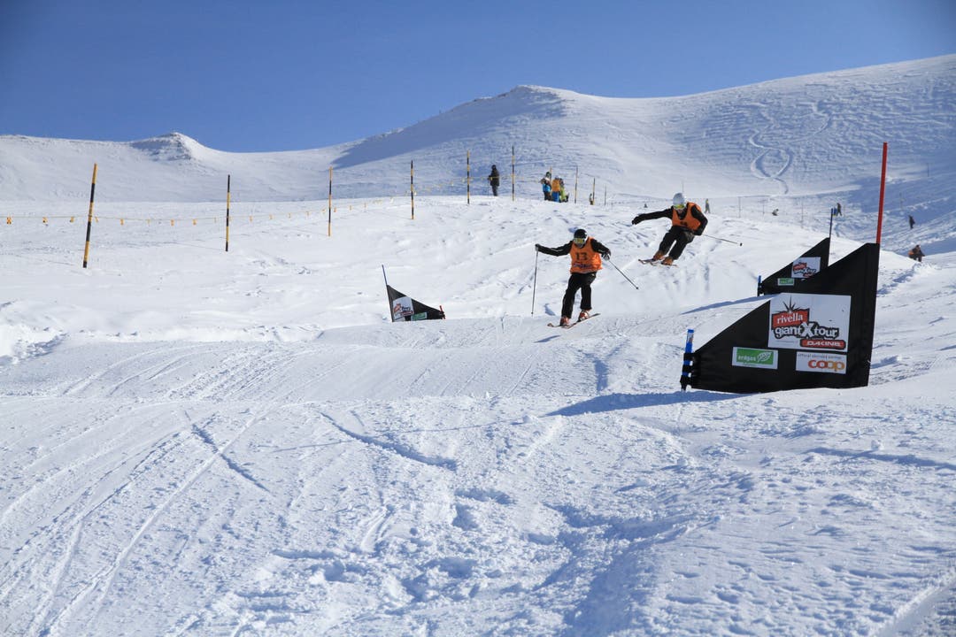 Der «Skicross-Contest» fordert von den Fahrern vielseitige Fähigkeiten.