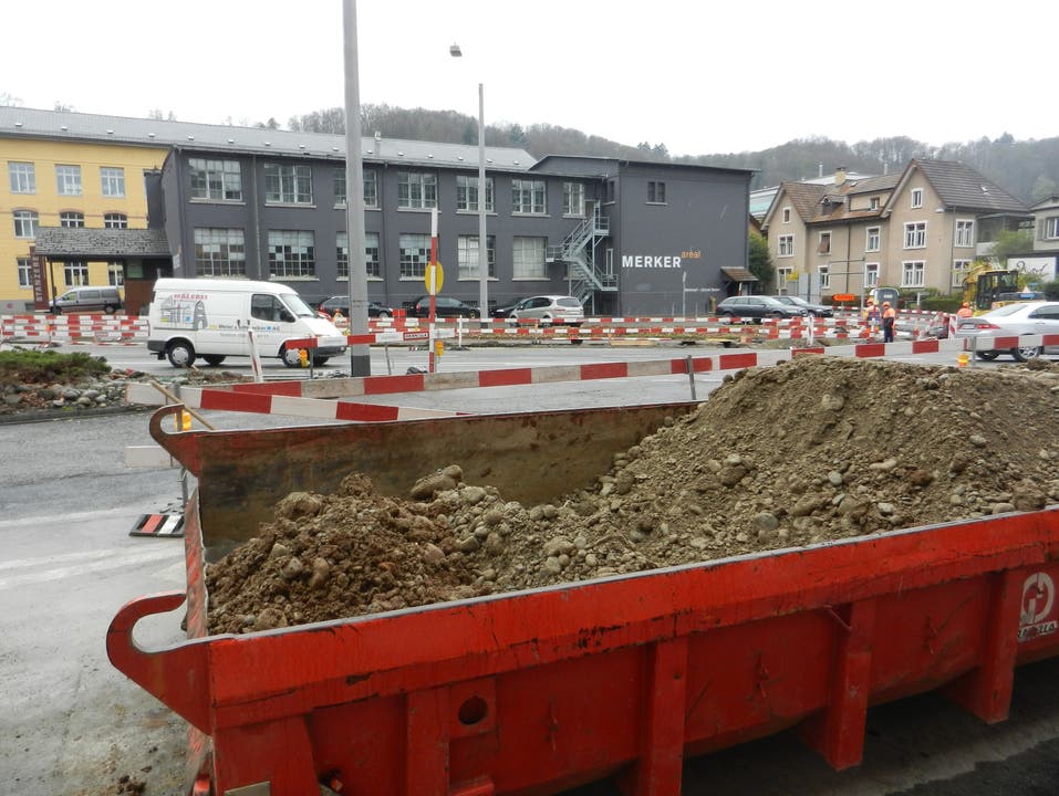 Verkehrssituation in Baden In Baden reiht sich zurzeit Baugrube um Baugrube