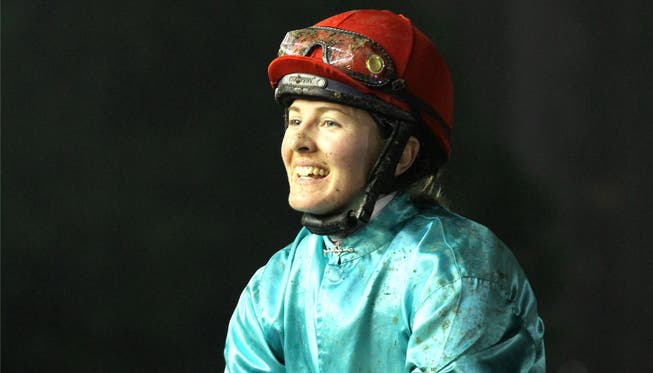 Sarah Leutwiler beendet ihre Jockey-Karriere mit WM-Silber.ZVG