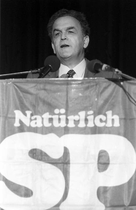 An einem SP-Sonderparteitag wurde 1984 über den Verbleib im Bundesrat entschieden.