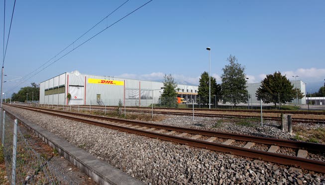 Schoeller-Areal in Derendingen mit DHL-Gebäude