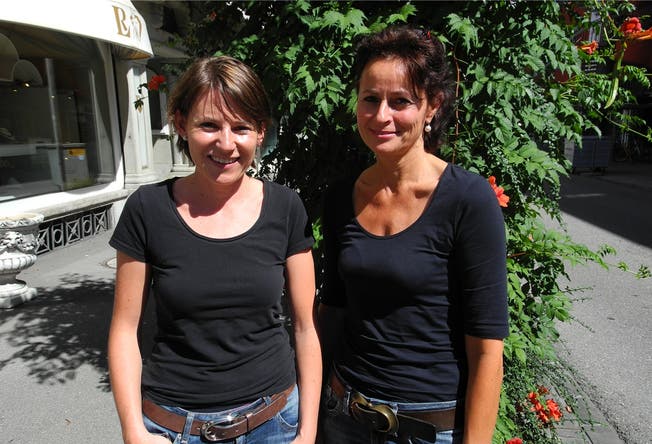 Die neuen Vorstandsfrauen Claudia Dahinden und Manuela Hendry.