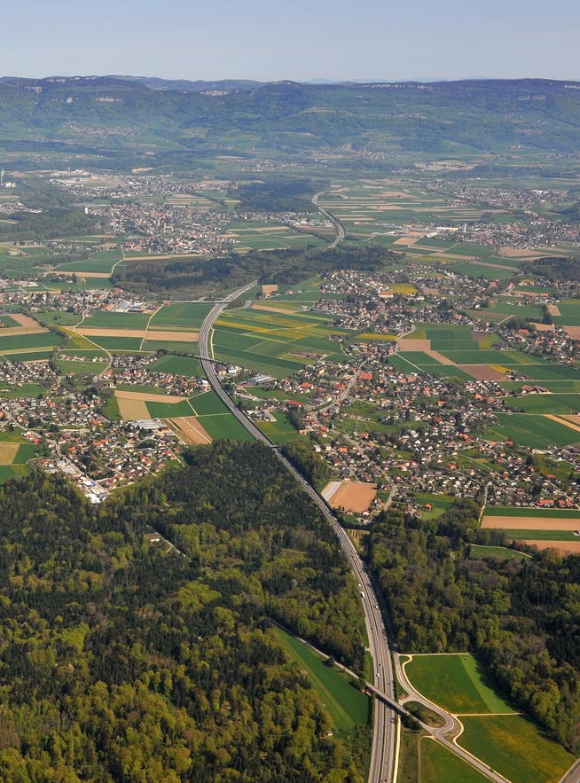 Der Regierungsrat will die Zersiedelung – im Bild die Agglomeration Solothurn – aufhalten.