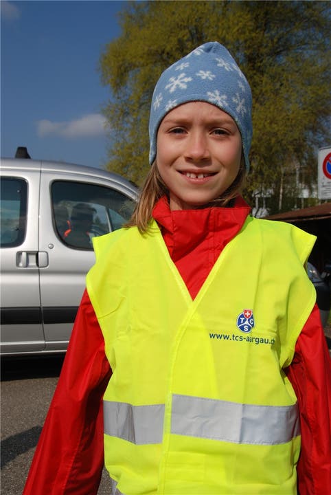 Ilenia (9), 3. Klasse, Mägenwil «Ich weiss noch nicht, was ich werden will. Die Arbeit der Polizei ist sehr interessant. Der Ferienpass war wirklich toll.»