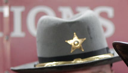 Hut mit Sheriff-Stern (Symbolbild)