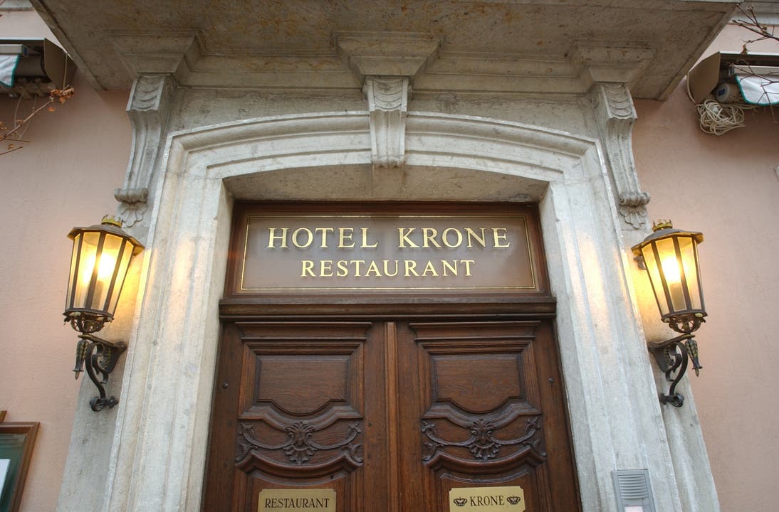 Im Herbst 2014 sollen sich die Pforten des umgebauten Hotels Krone wieder öffnen