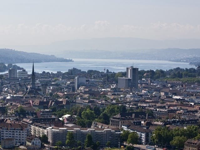 Blick auf die Stadt Zürich (Archiv)