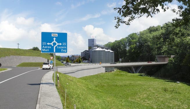Die Einfahrt im Bachtal in den 912 Meter langen Umfahrungstunnel wird über eine Brücke erfolgen ZVG
