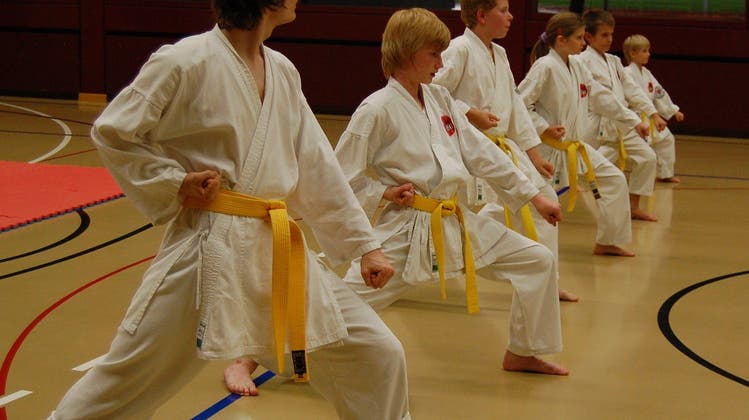 Gürtelprüfungen beim Karateclub Laufenburg