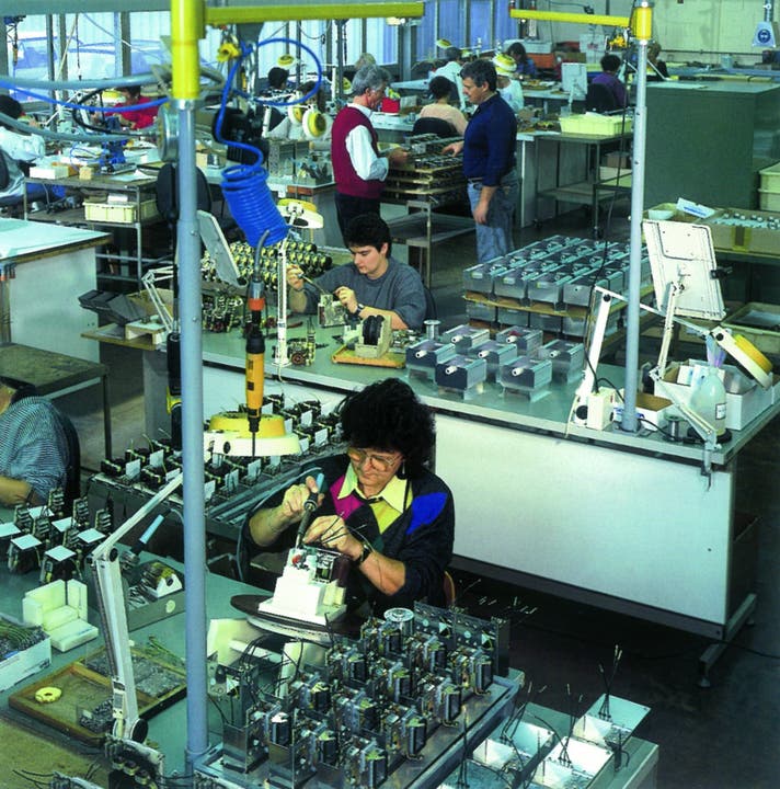 Produktion in Luterbach 1997
