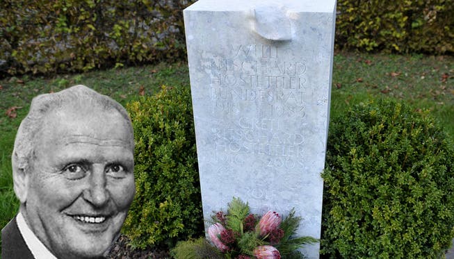 Willi Ritschard und auch Greti sowie Rolf Ritschard dürfen noch länger auf dem Friedhof in Luterbach ruhen