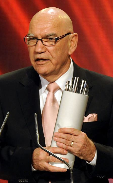 2009: Otto Ineichen mit dem Swiss Award in der Sparte Politik