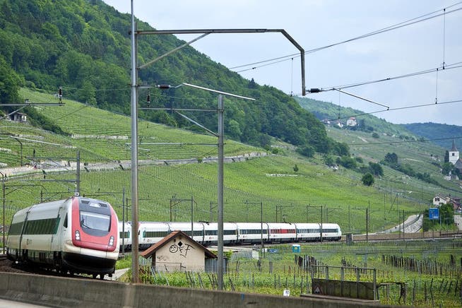 Der ICN hatte aufgrund der Störung rund 15 Minuten Verspätung ab Solothurn