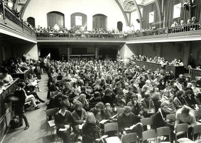 Im Konzertsaal Solothurn wurden schon während den 80er Jahren Filme gezeigt.
