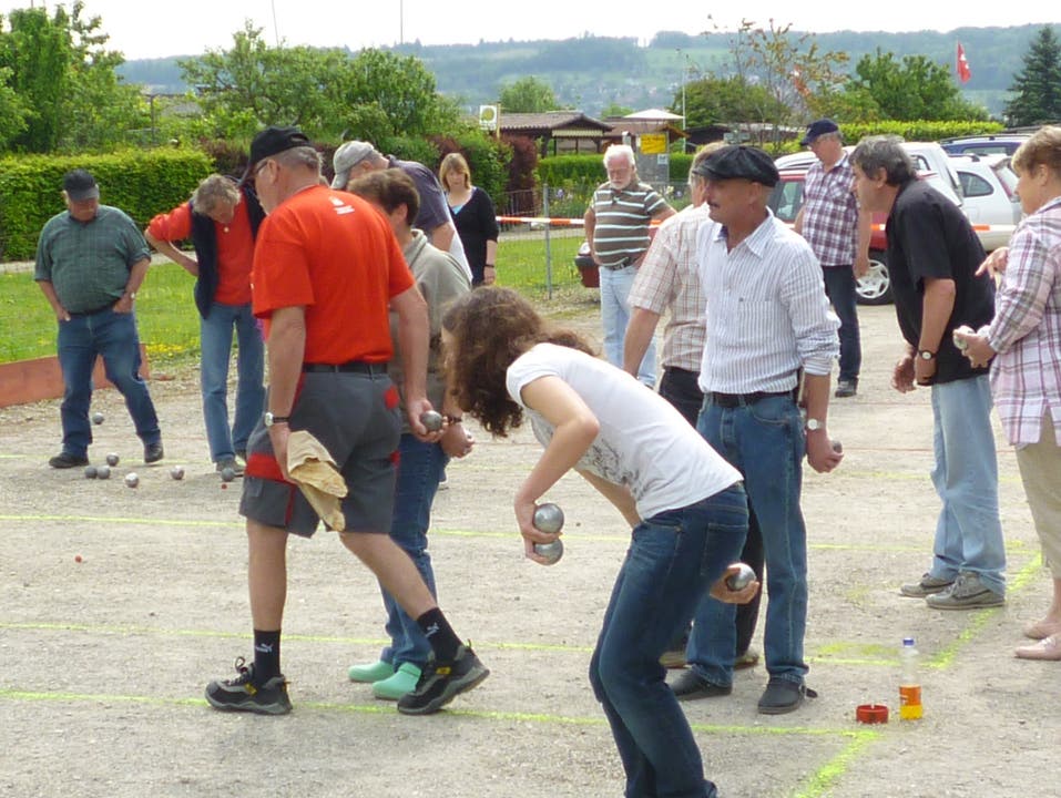 Pétanque-Turnier in Grenchen