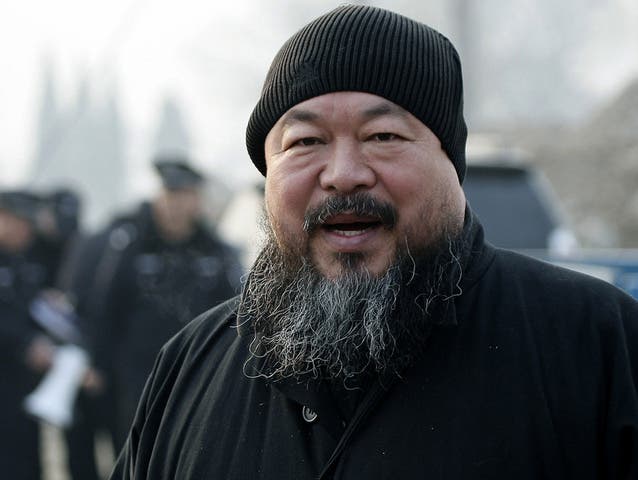 Ai Weiwei vor seiner Verhaftung durch das chinesische Regime