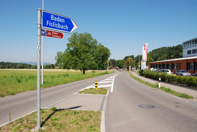 Wann mit dem Bau des Radwegs in Richtung Fislisbach begonnen wird, steht noch in den Sternen. elj