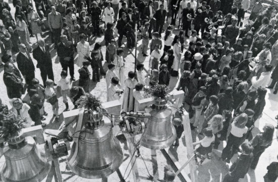 Die Glockenweihe fand am 27. Mai 1972 statt.