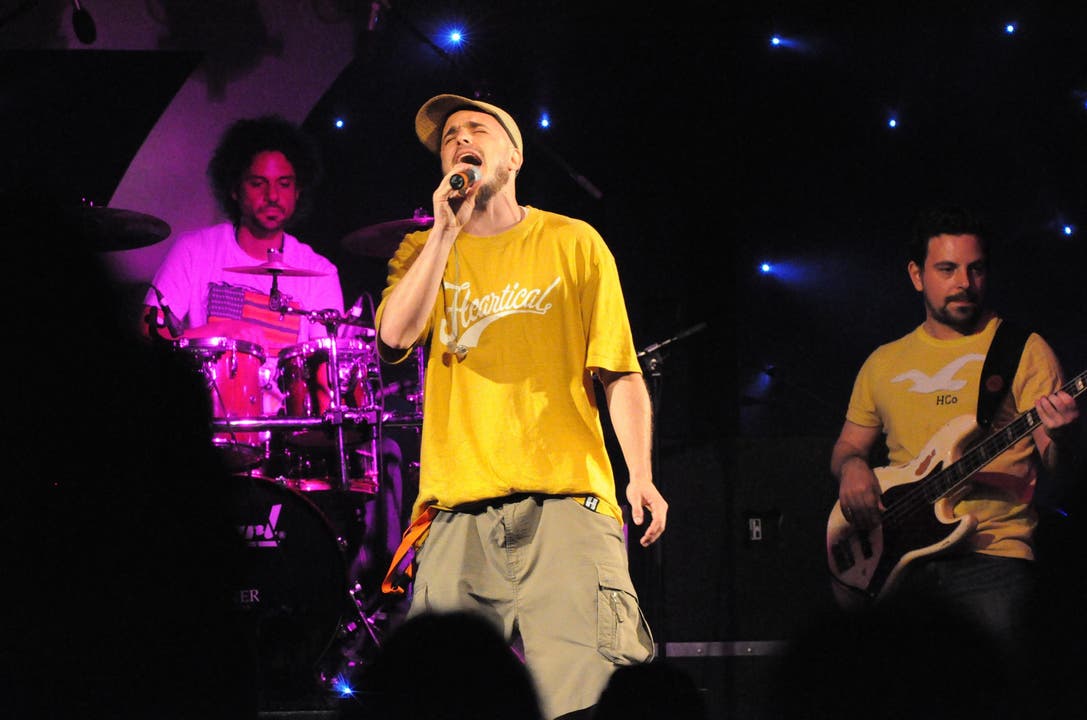 Der Zürcher Reggae-Star Dodo vermochte das Badener Publikum zu begeistern.
