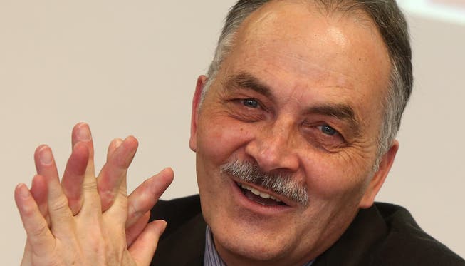 Hugo Ruf (60), Aussenseiter in den Regierungsratwahlen 2013.