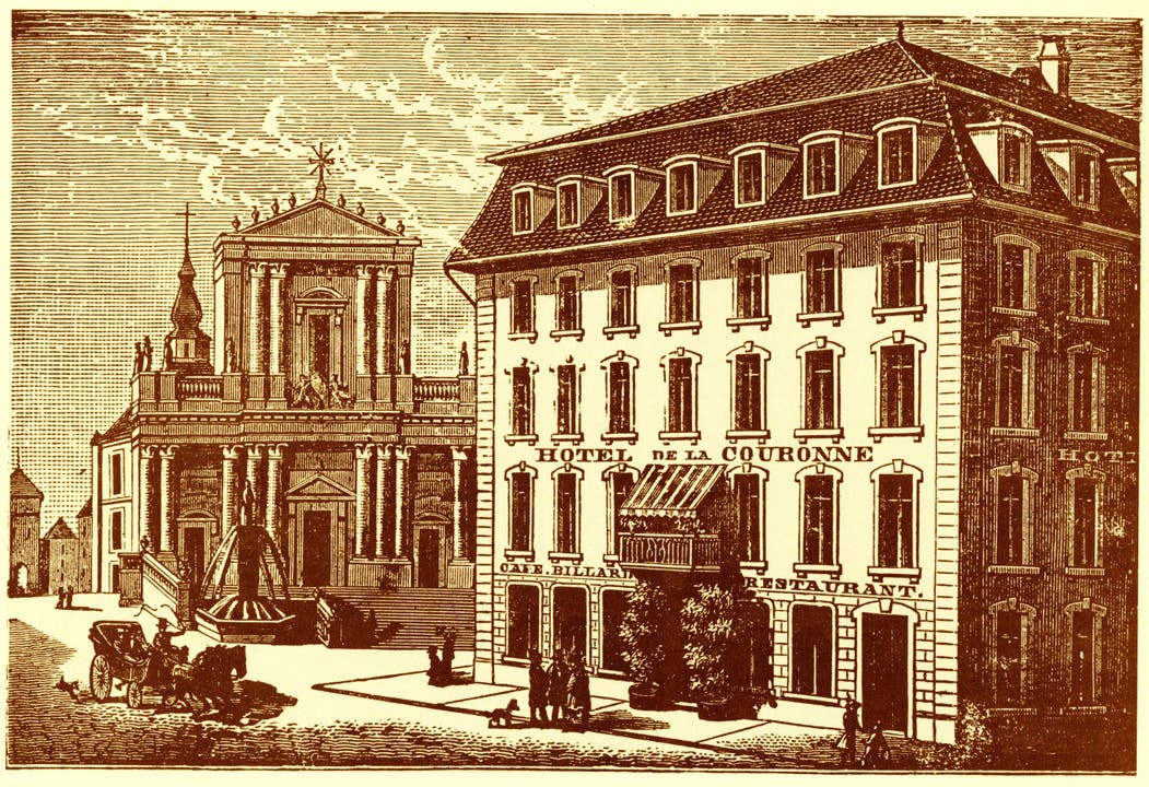 Das Solothurner Traditionshaus «Krone» im Laufe der Jahrhunderte