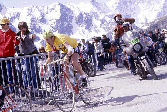 Ein Tour-Sieg und sechs zweite Plätze: Joop Zoetemelk hatte das Problem in der selben Zeit zu fahren wie Eddy Merckx und Bernard Hinault.