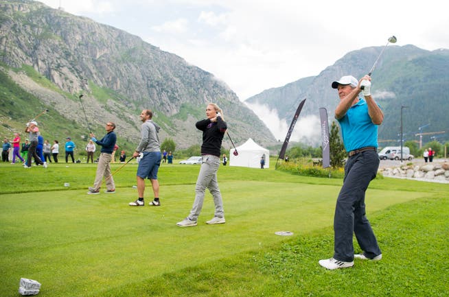Andermatt Swiss Alps Golf Course. 