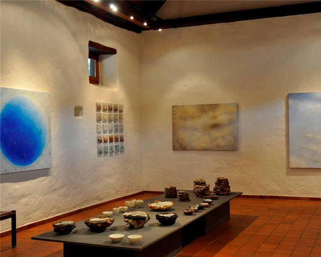 Die Alte Trotte ist ein stimmiger Raum für Künstler und ihre unterschiedlichen Werke. ZVG