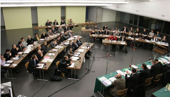 Der Badener Einwohnerrat diskutierte intensiv über das Planungsleitbild 2026.