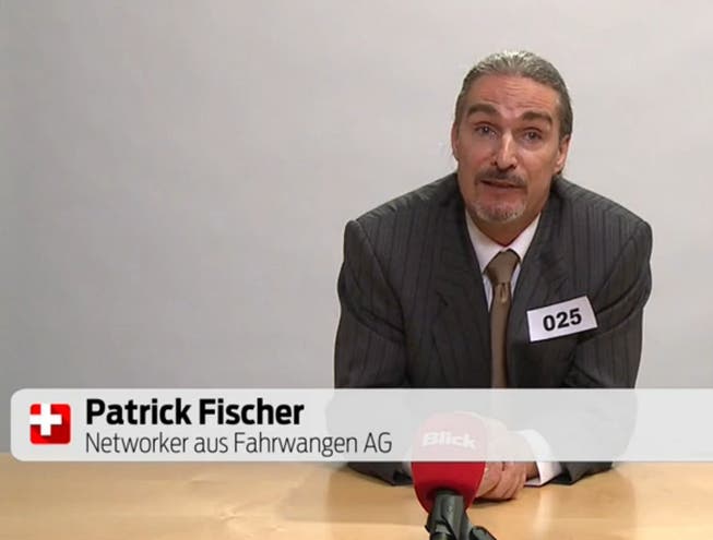 Patrick Fischer hält im Casting eine «Rede vor dem Volk».