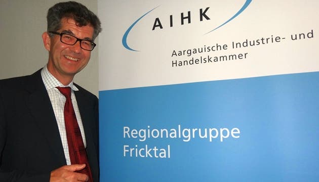 Martin Steiger gibt nach 12 Jahren den Vorsitz der Regionalgruppe Fricktal der AIHK ab. – Foto: chr