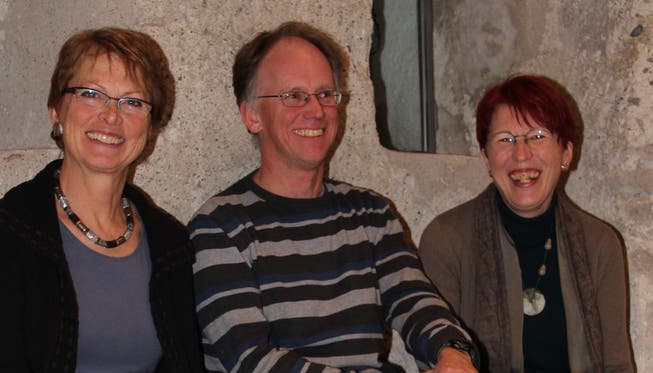 Sie fördern Kultur (von links): Flavia Humbel (ehemalige Kassierin), Sven Forss (Präsident) und Elfriede Jakob (ehemalige Präsidentin).